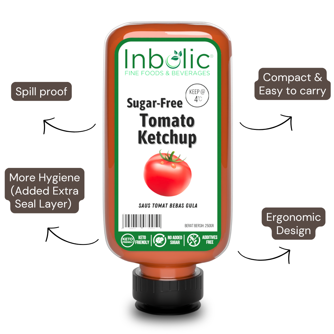 Sugar Free Tomato Ketchup | Saos Tomat Bebas Gula
