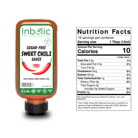 Sugar-Free Sweet Chili Sauce | Saos Sambal Manis Bebas Gula
