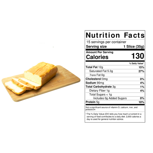 Low Carb Protein Bread | Roti Protein Rendah Karbohidrat