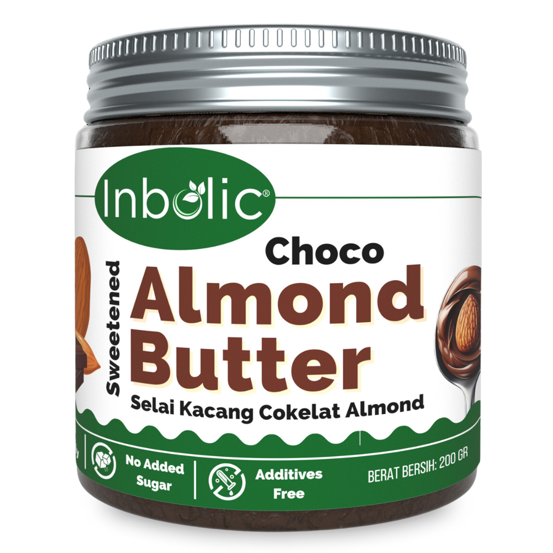Sugar Free Choco Almond Butter | Selai Almond Cokelat Bebas Gula