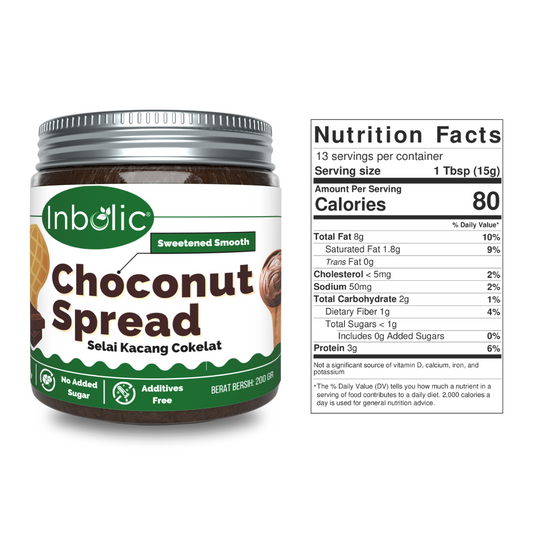 Sugar Free Choconut Spread | Peanut Butter Cokelat Bebas Gula