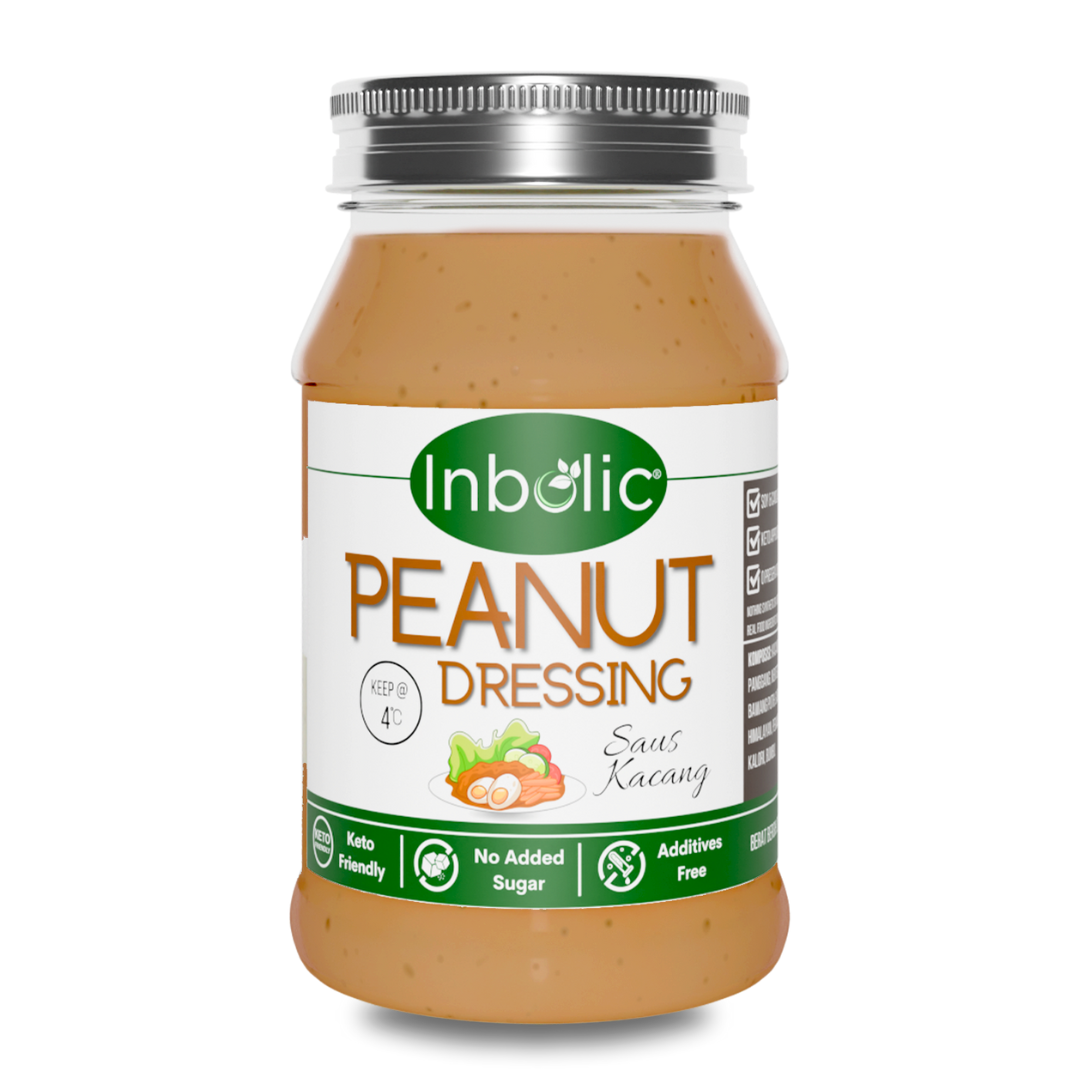 Sugar Free Peanut Dressing | Bumbu Kacang Bebas Gula