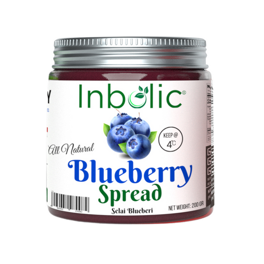 Blueberry Spread with No Added Sugar / Selai Blueberry
