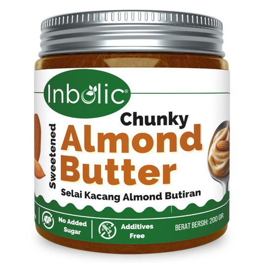 Sugar Free Almond Butter | Selai Almond Bebas Gula