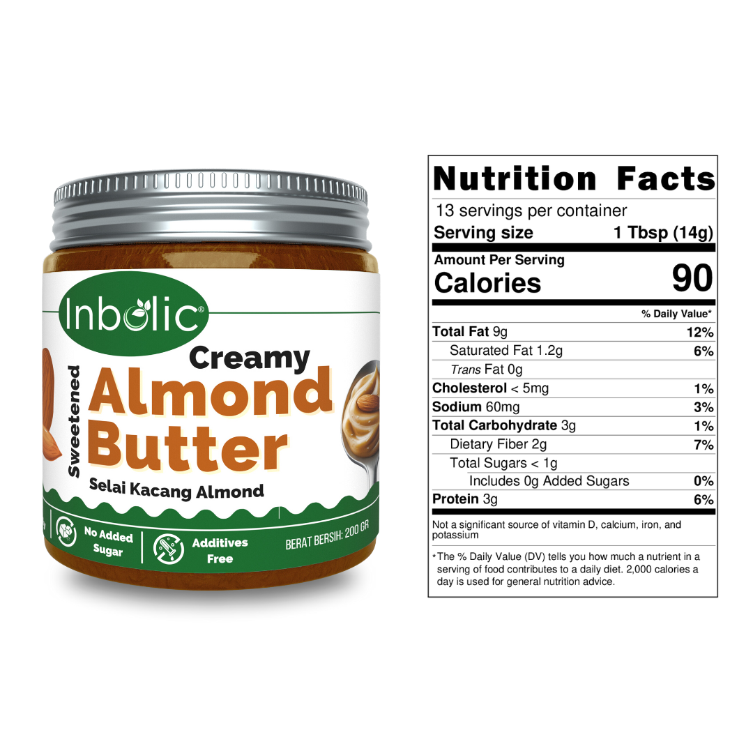 Sugar Free Almond Butter | Selai Almond Bebas Gula