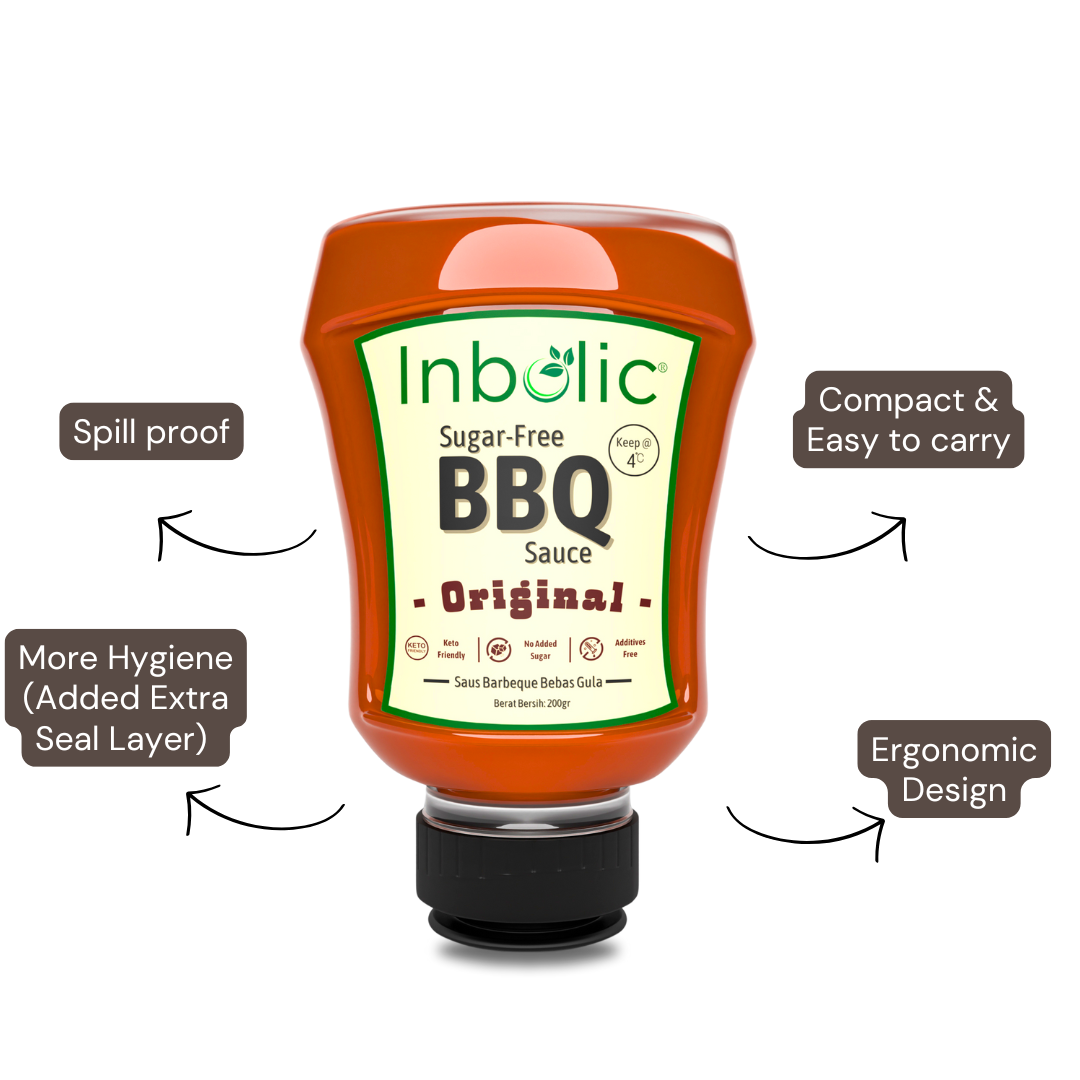 Sugar-Free BBQ Sauce | Saos Barbeque Bebas Gula