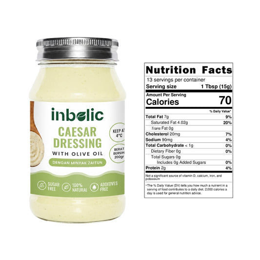 Sugar Free Caesar Dressing | Saos Caesar Bebas Gula