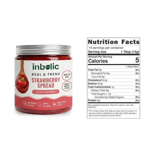 Strawberry Jam with No Added Sugar | Selai Stroberi Tanpa Tambahan Gula