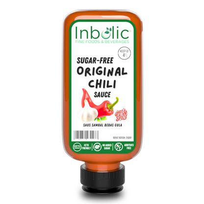 Sugar-Free Original Chili Sauce | Saos Sambal Original Bebas Gula