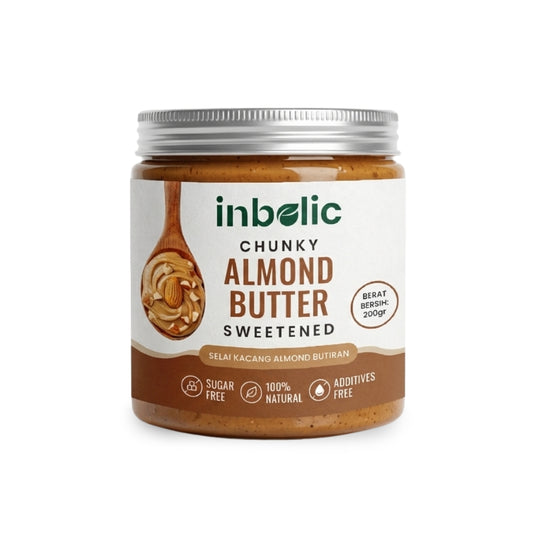 Sugar Free Almond Butter | Selai Almond Bebas Gula