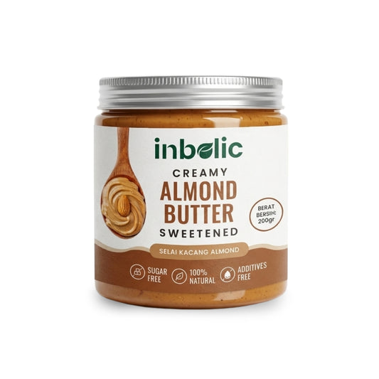 Sugar Free Almond Butter | Selai Almond Bebas Gula