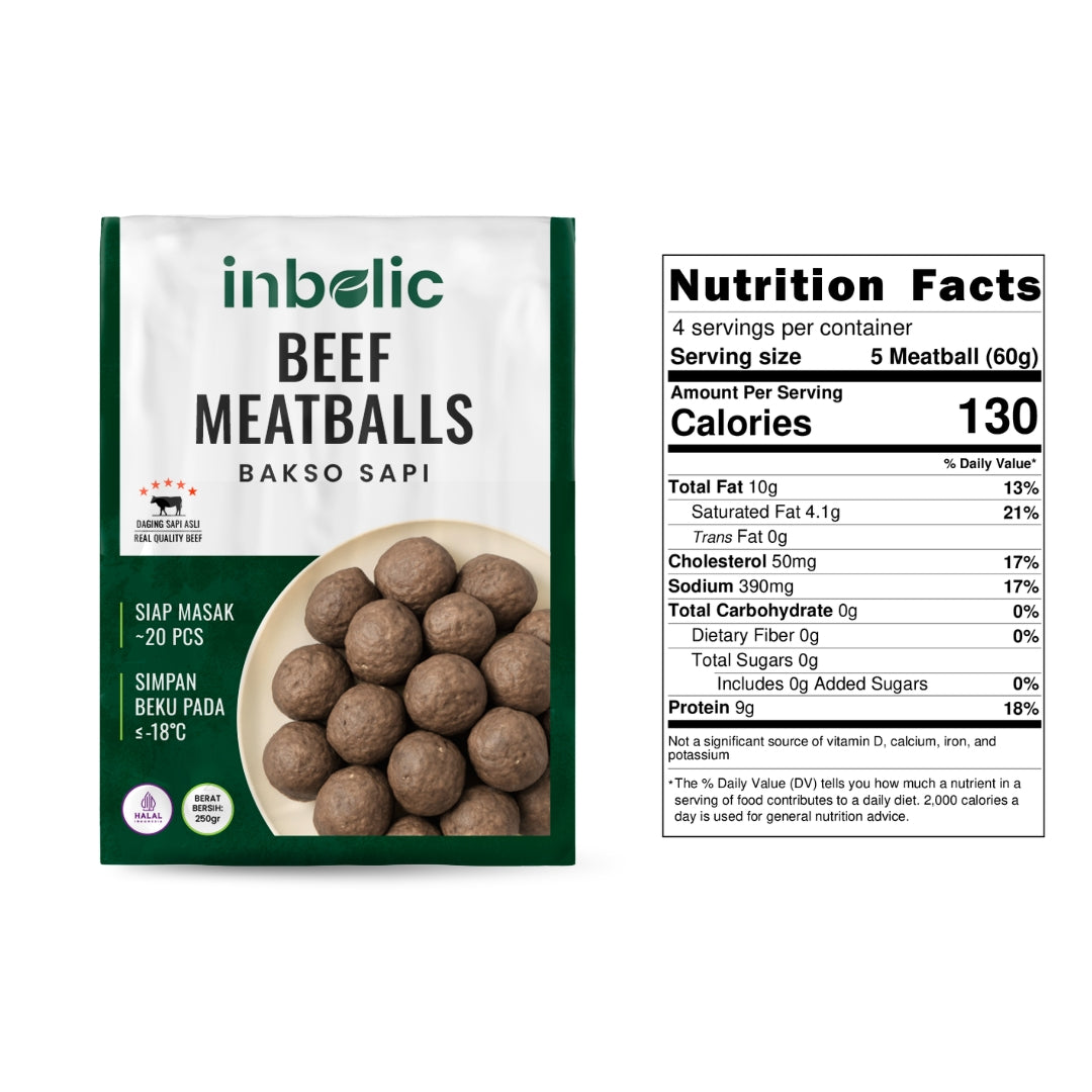 Beef Meatballs | Bakso Sapi Tanpa Tepung & Filler