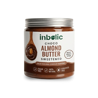 Sugar Free Choco Almond Butter | Selai Almond Cokelat Bebas Gula