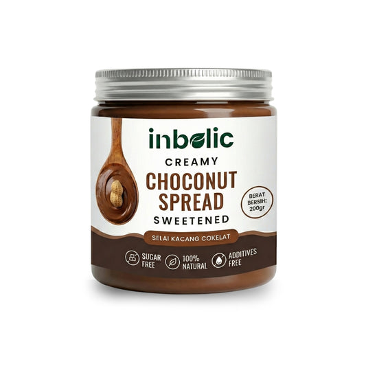 Sugar Free Choconut Spread | Peanut Butter Cokelat Bebas Gula