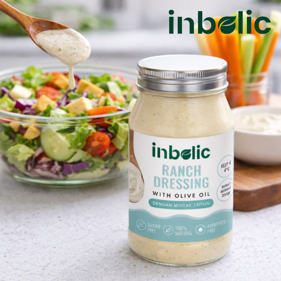 Sugar Free Ranch Dressing | Saos Ranch Bebas Gula