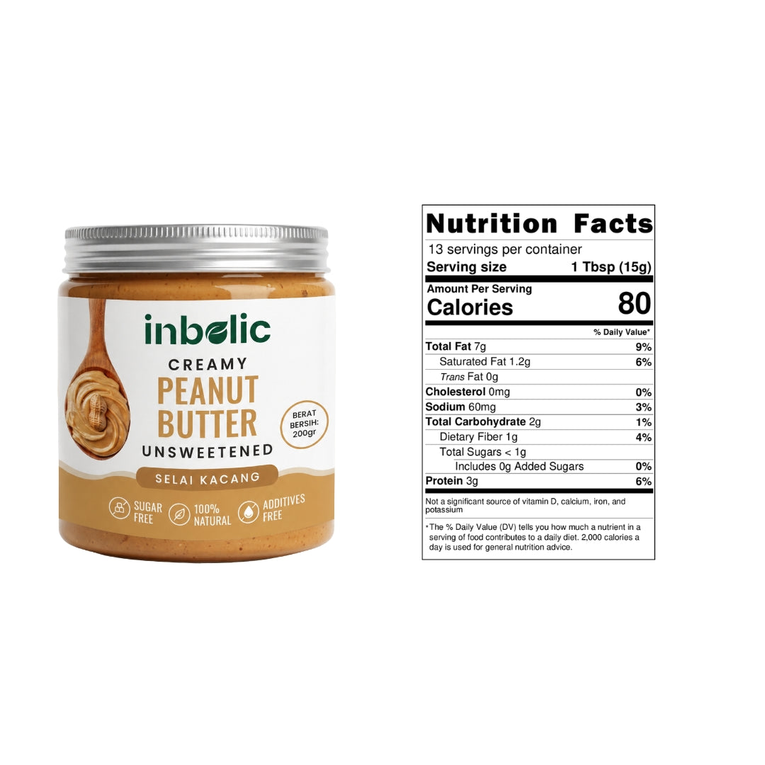Sugar-Free Peanut Butter / Selai Kacang Bebas Gula