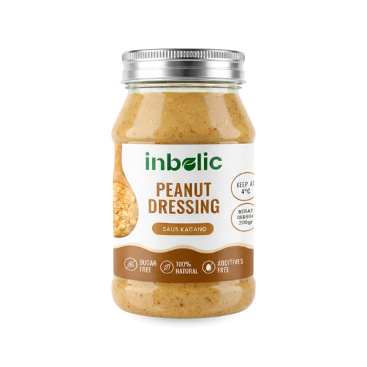 Sugar Free Peanut Dressing | Bumbu Kacang Bebas Gula