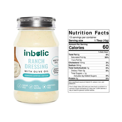 Sugar Free Ranch Dressing | Saos Ranch Bebas Gula