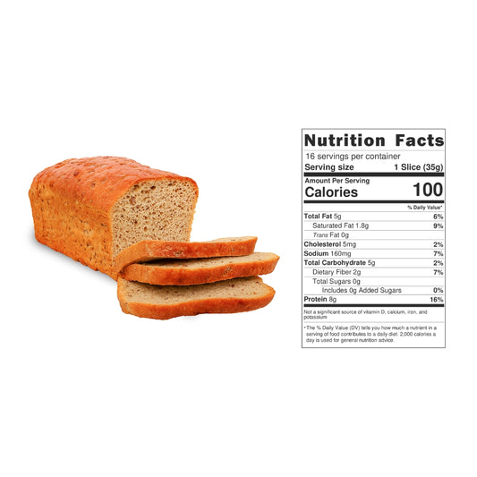 Low Carb Bread | Roti Tawar Rendah Karbohidrat