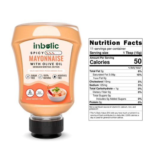 Sugar Free Spicy Mayonnaise / Saos Mayones Pedas Bebas Gula