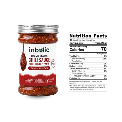 Sugar Free Chili with Shrimp Paste / Sambal Balacan / Sambal Terasi